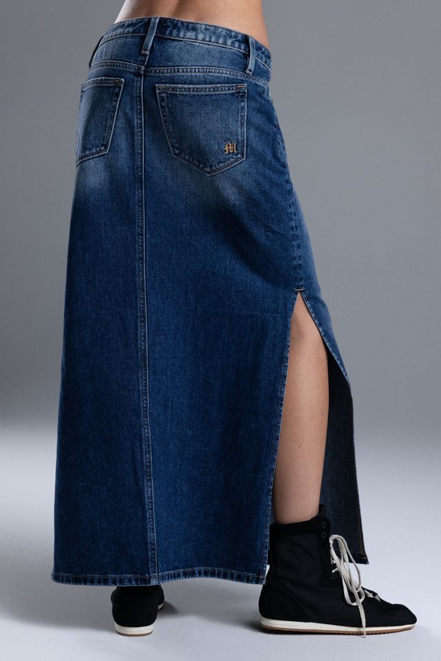 Miss Me Dejah Denim Maxi Skirt #4