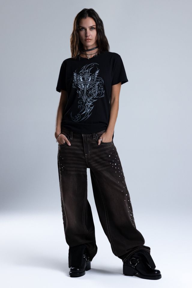 Miss Me Natalia Baggy Wide Leg Jeans #4