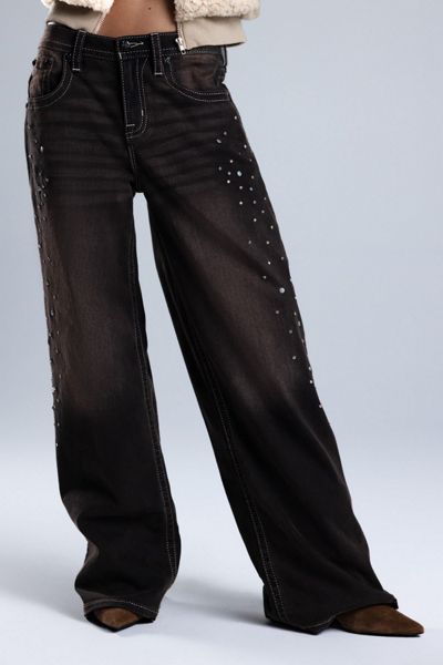 Miss Me Natalia Baggy Wide Leg Jeans