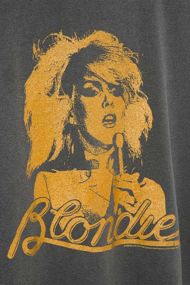 Junk Food Blondie Gold Glitter Vintage Tee #2