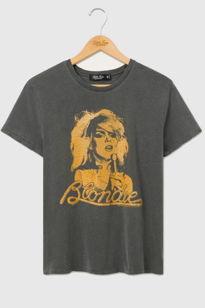 Junk Food Blondie Gold Glitter Vintage Tee