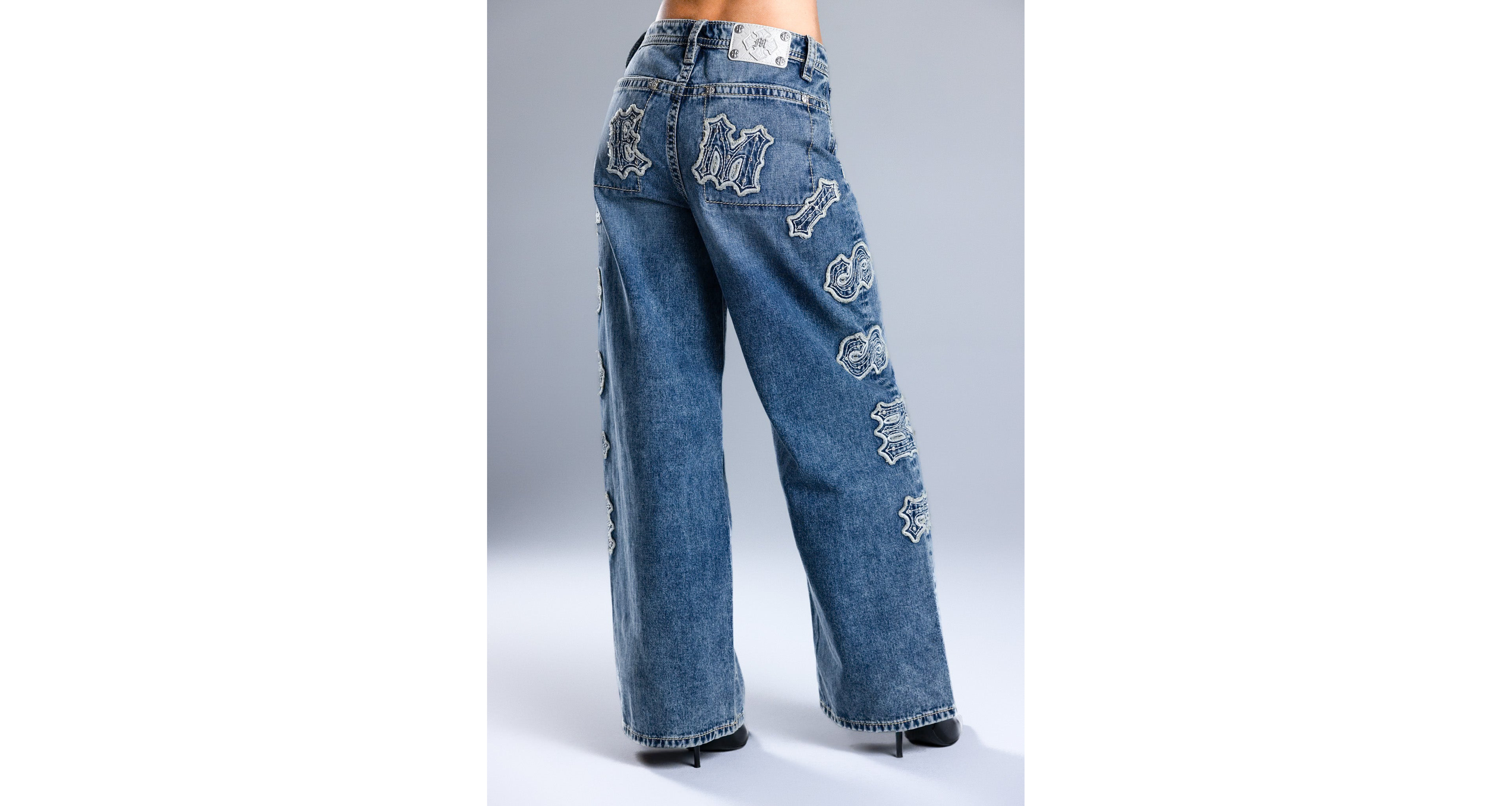 Miss Me Ayana Baggy Wide Leg Jeans