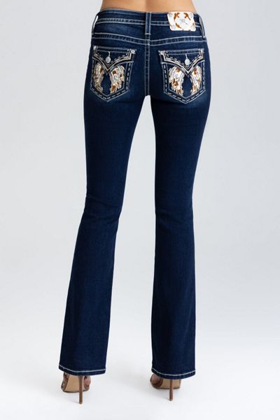 Miss Me Marleigh Wings Bootcut Jeans