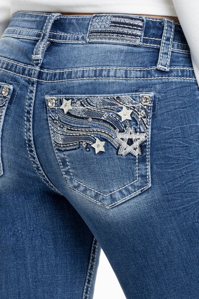 Miss Me Estrella Bootcut Jeans #1