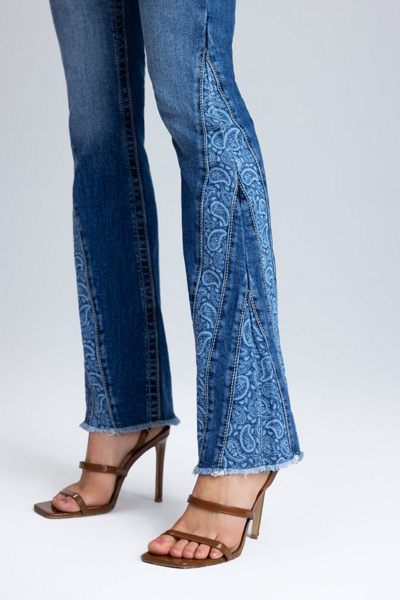 Miss Me Monica Slit Bootcut Jeans
