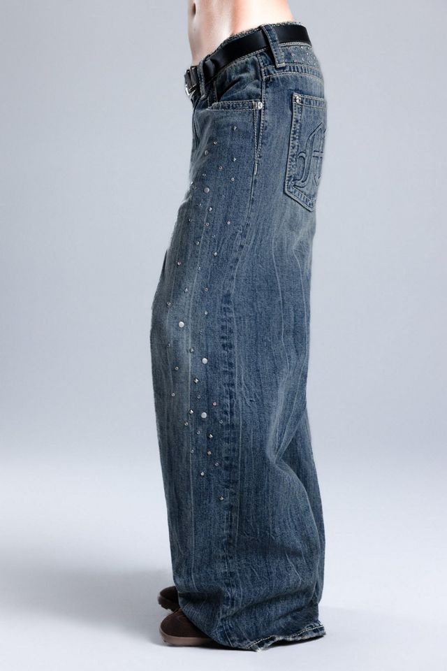 Miss Me Harmony Studded Baggy Jeans #1