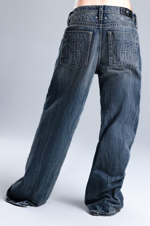 Miss Me Harmony Studded Baggy Jeans #2