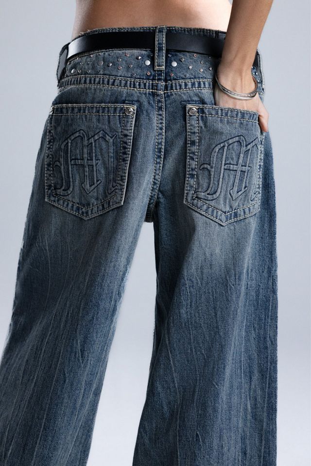 Miss Me Harmony Studded Baggy Jeans #3