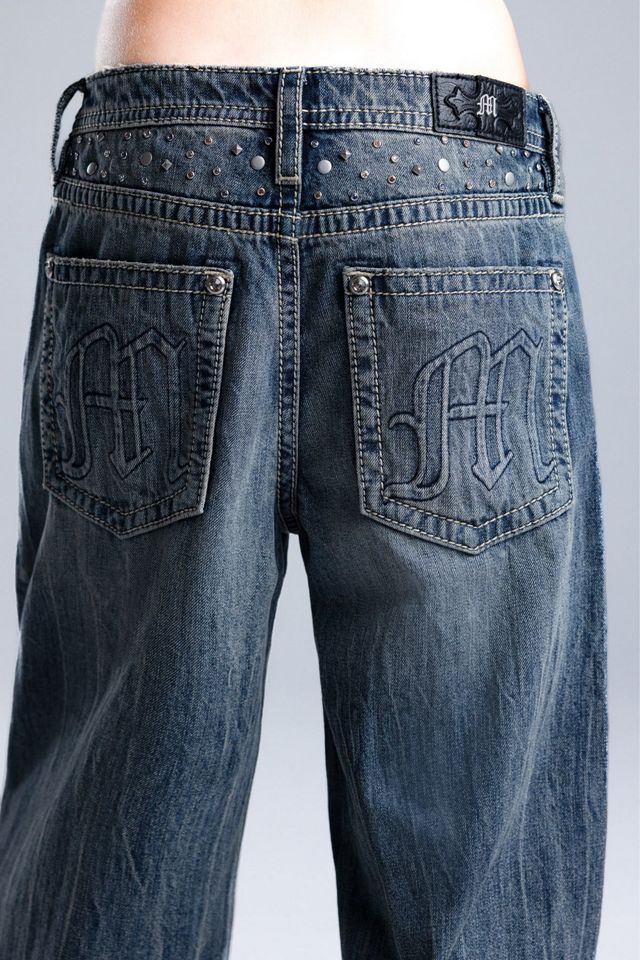 Miss Me Harmony Studded Baggy Jeans #4