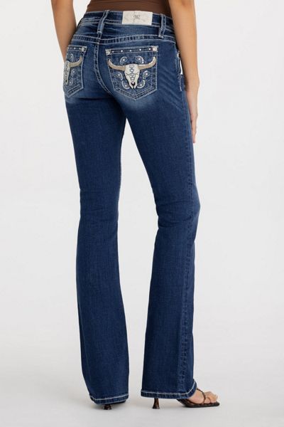 Miss Me Calista Longhorn Bootcut Jeans
