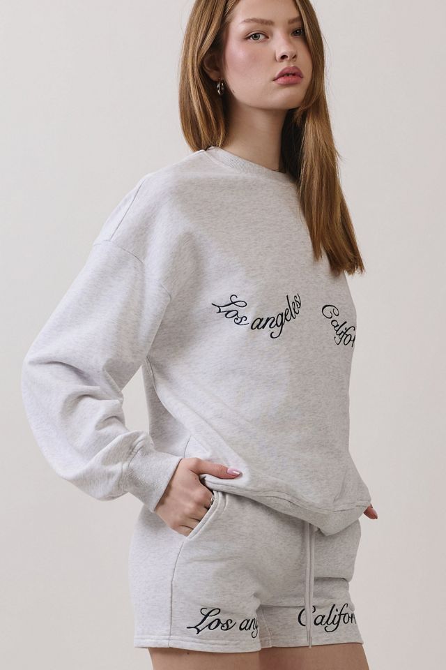Personal Code Los Angeles French Terry Crewneck Top #2