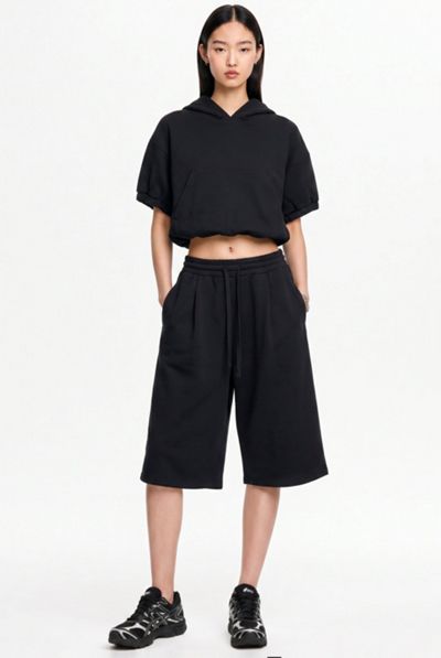 Personal Code Juno Short Sleeve Fleece Hoodie