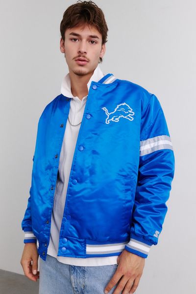 Starter Courtside NFL Team Logo Satin Varsity Jacket