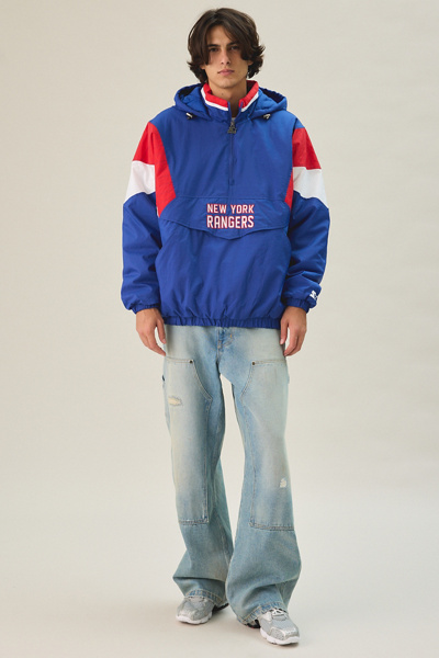 Starter NHL Throwback Quarter Zip Windbreaker Jacket
