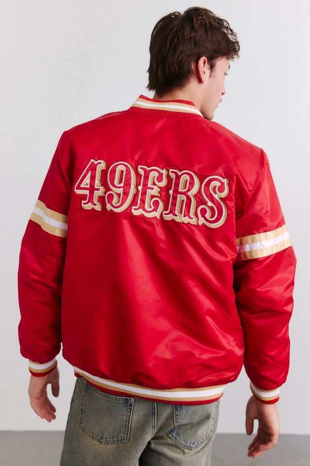Starter NFL Team Logo Satin Varsity Jacket #3