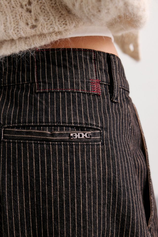 BDG Jax Printed Pleated Cocoon Low-Rise Jeans #2