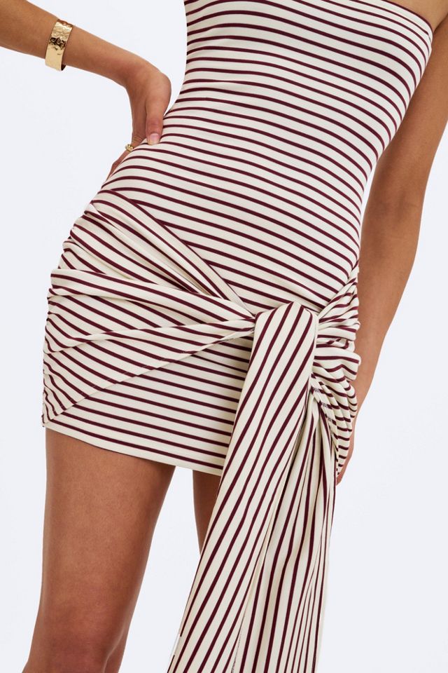 Miss Circle Tommie Lyocell Jersey Tie Strap Mini Dress #1