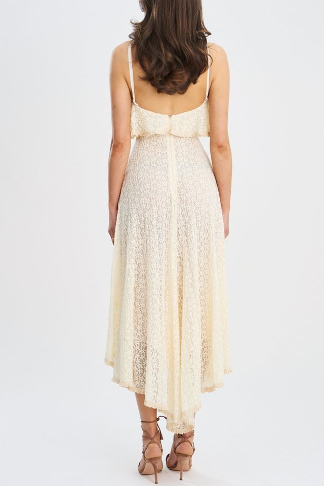 yellow lace dress with sleeves Penny Dress in Butter Yellow Eyelet 6 main image 1