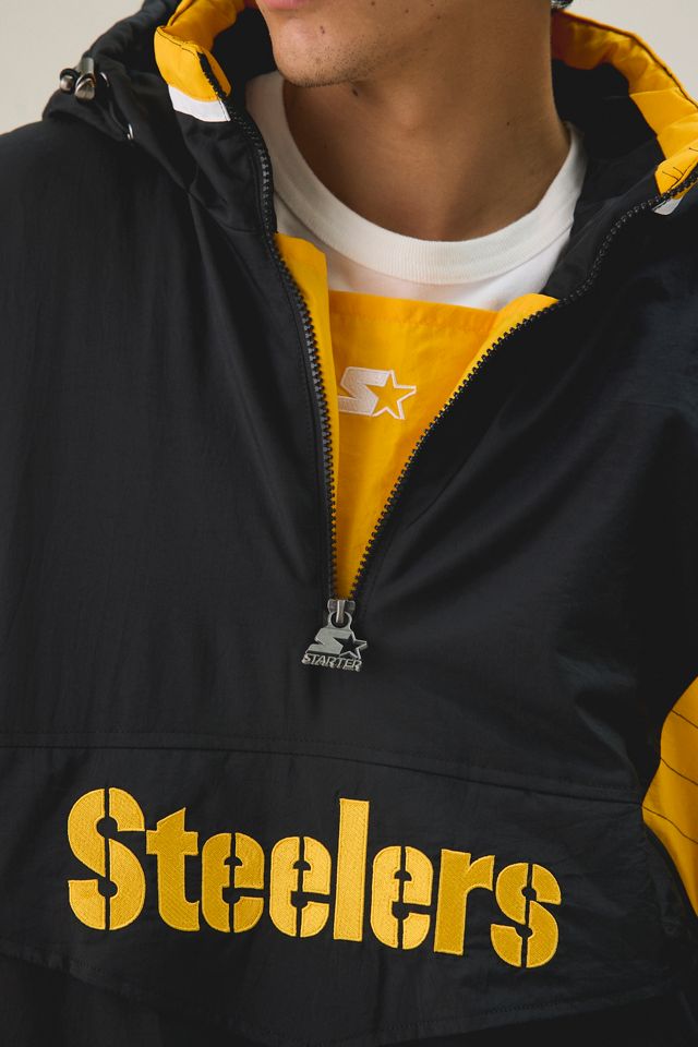Veste coupe-vent à demi-fermeture éclair Starter NFL Throwback #1
