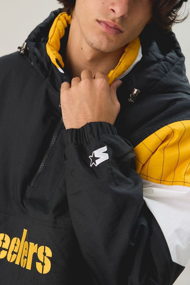 Veste coupe-vent à demi-fermeture éclair Starter NFL Throwback #4