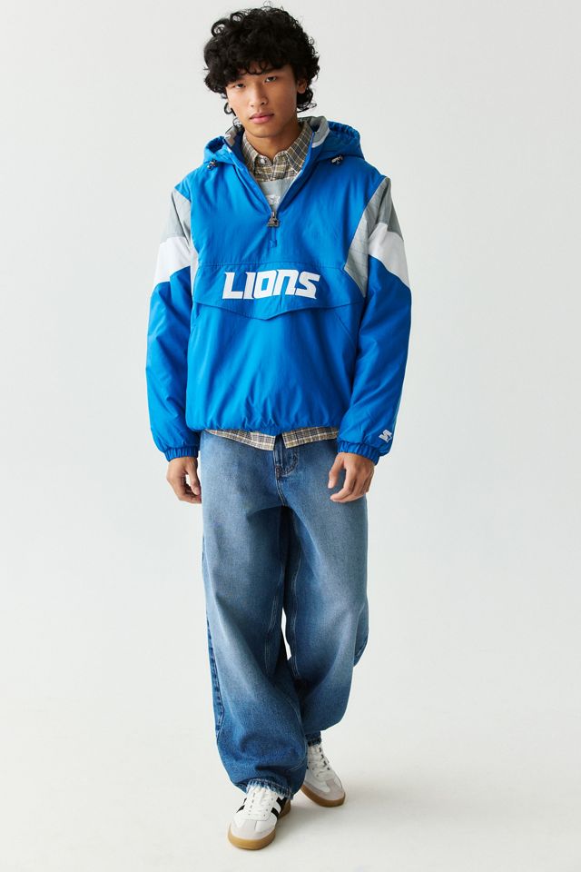 Starter NFL Throwback Quarter Zip Windbreaker Jacket #2
