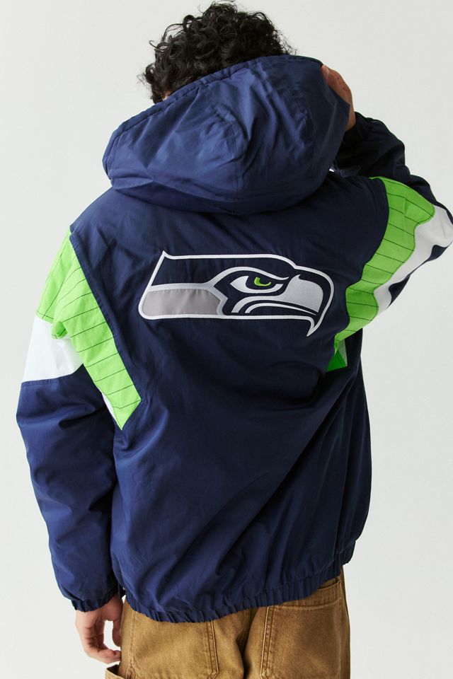 Starter NFL Throwback Quarter Zip Windbreaker Jacket #3