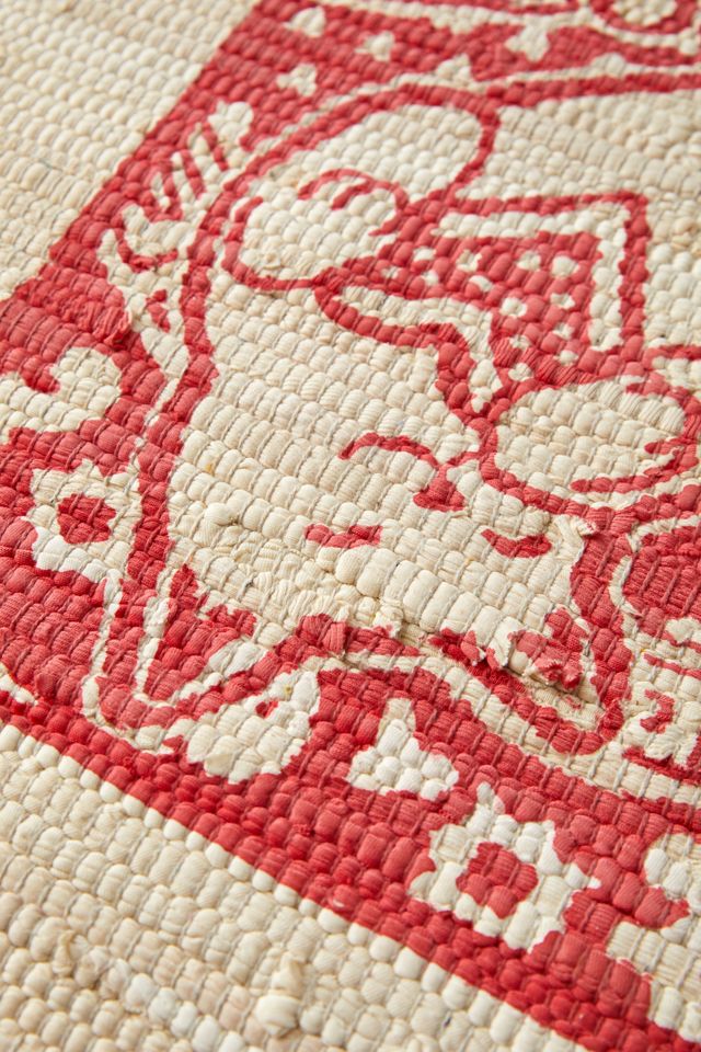 Cat Of Hearts Printed Rug #2