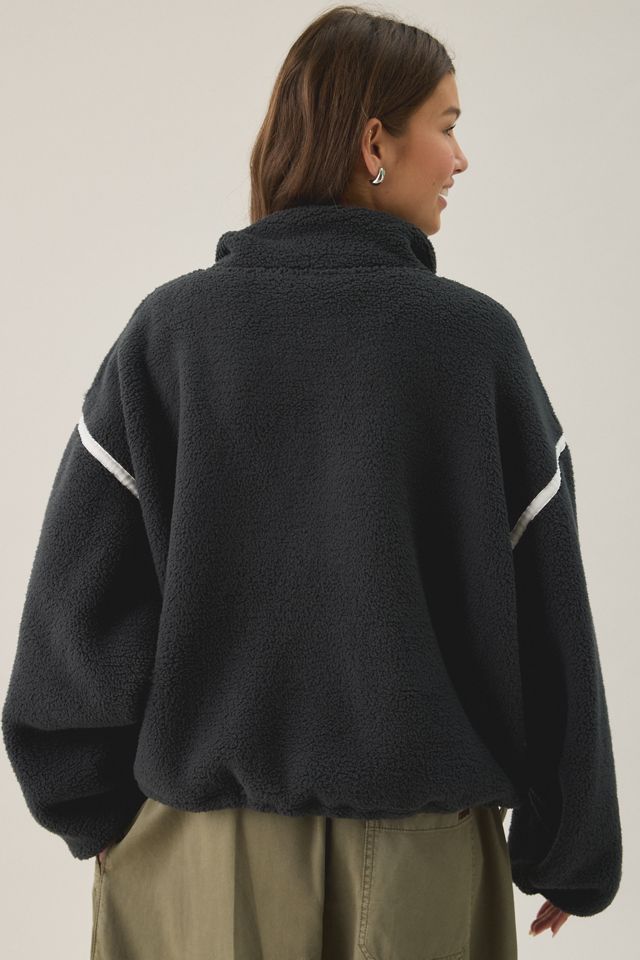 Out From Under Pretty Plush Fleece Quarter Zip Pullover #1
