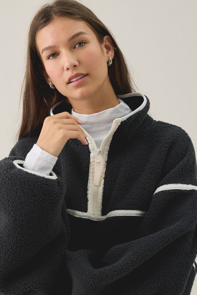Out From Under Pretty Plush Fleece Quarter Zip Pullover #4