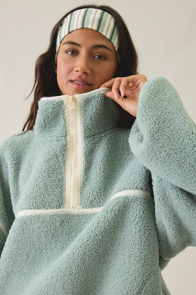 Out From Under Pretty Plush Fleece Quarter Zip Pullover #4