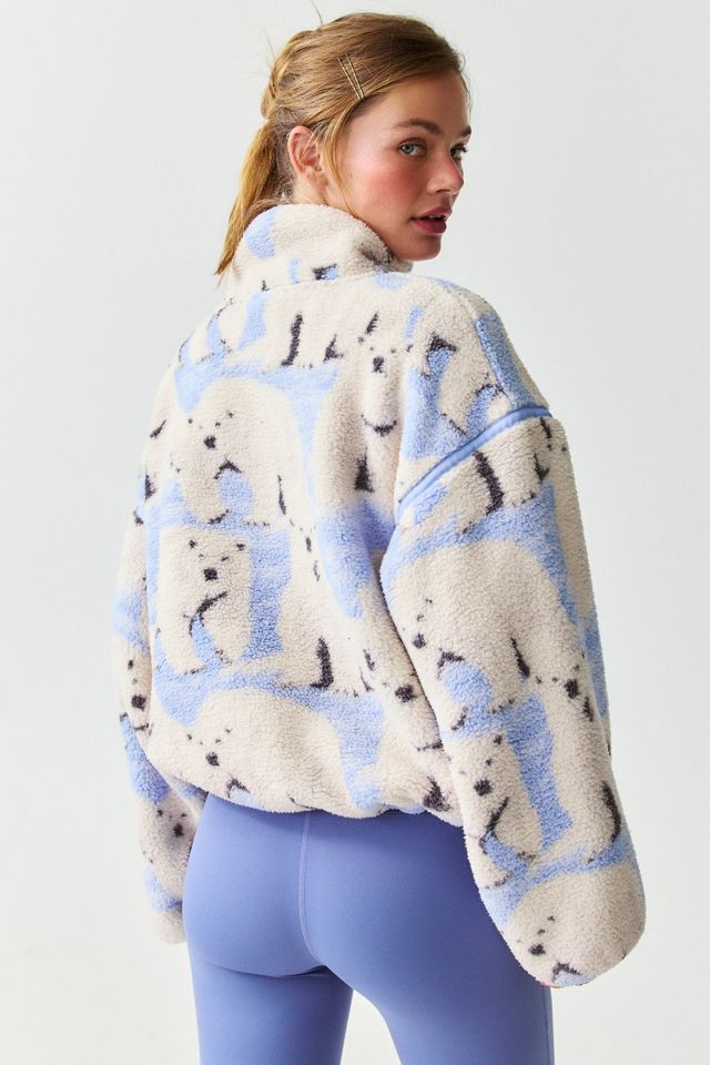 Out From Under Pretty Plush Fleece Quarter Zip Pullover #3