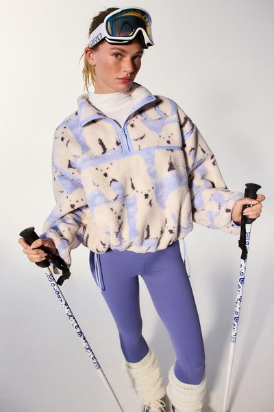 Out From Under Pretty Plush Fleece Quarter Zip Pullover