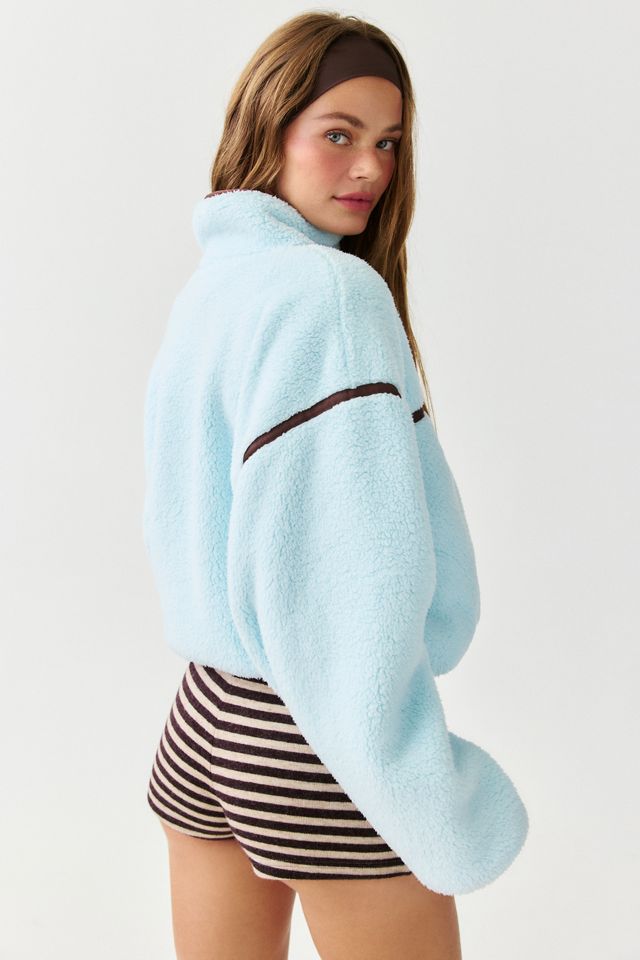 Out From Under Pretty Plush Fleece Quarter Zip Pullover #3