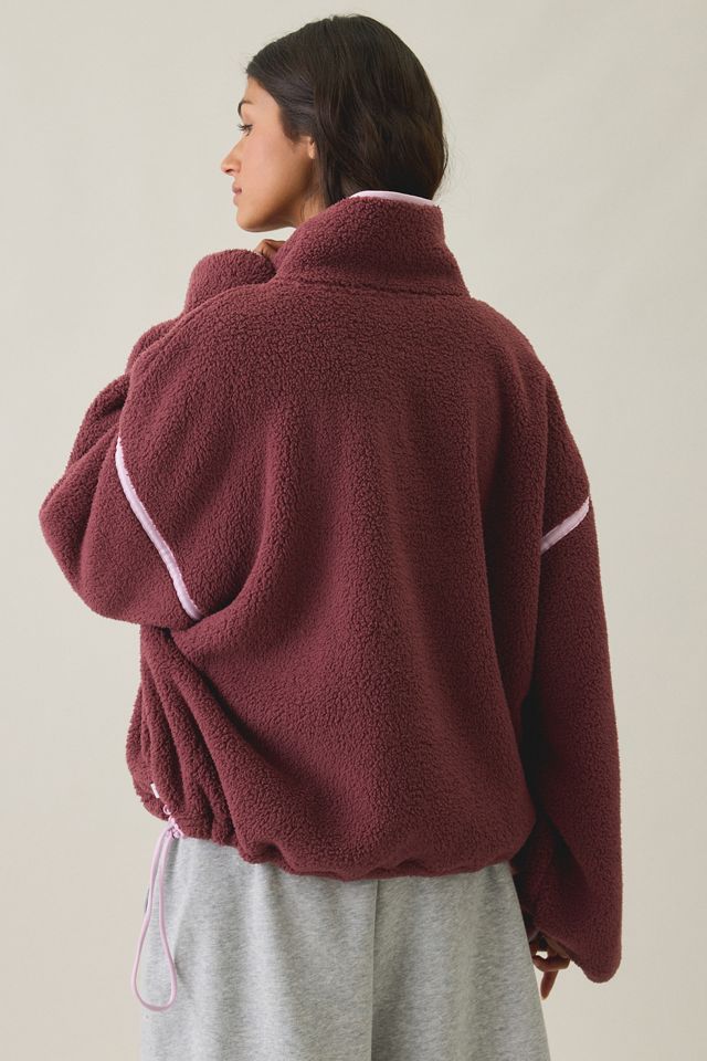 Out From Under Pretty Plush Fleece Quarter Zip Pullover #3