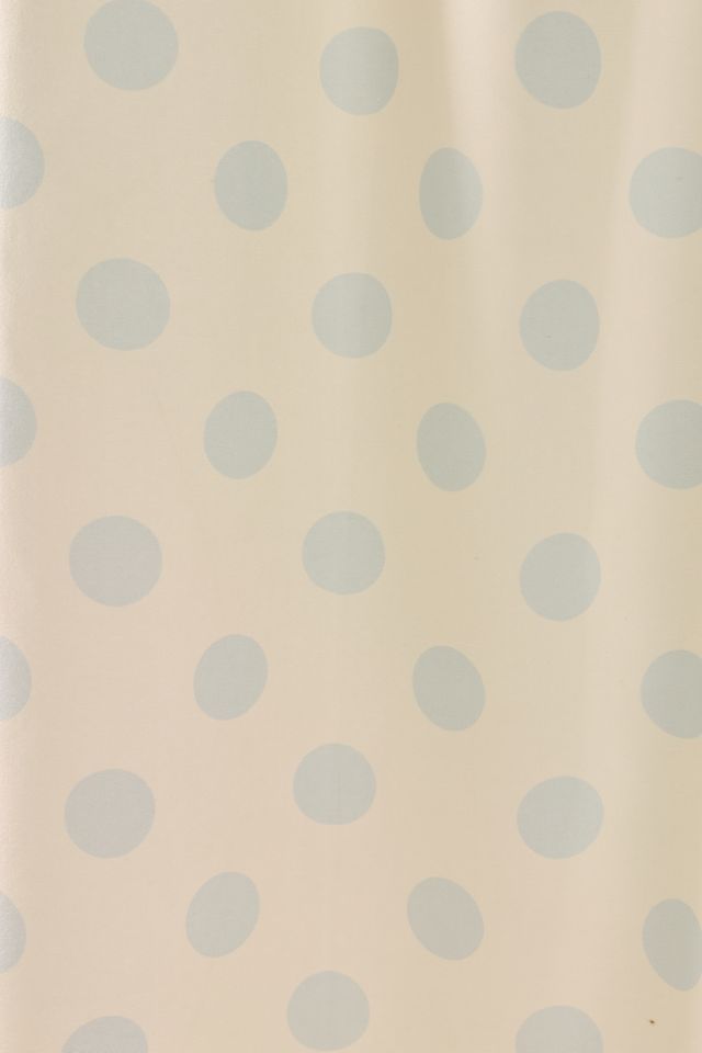 Scalloped Tie-Top Shower Curtain #1