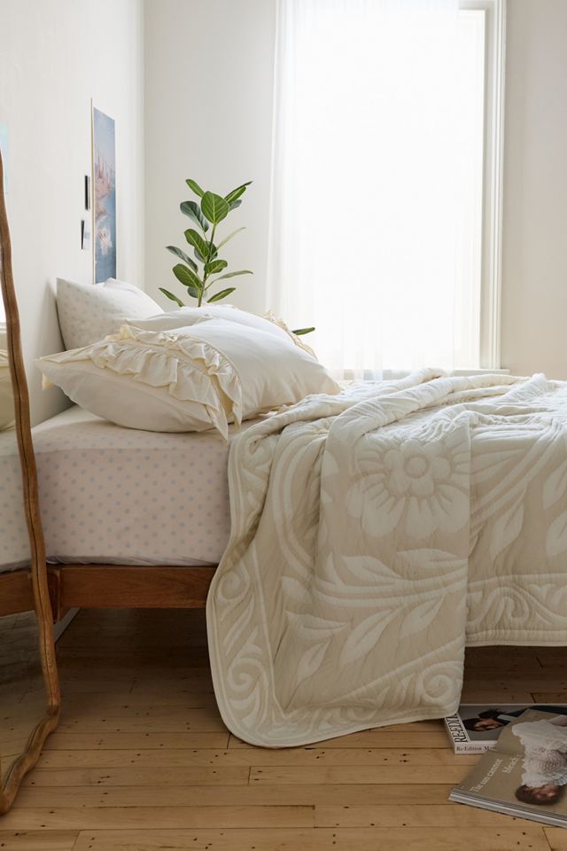 Floral Soft Tee Jersey Quilt #1