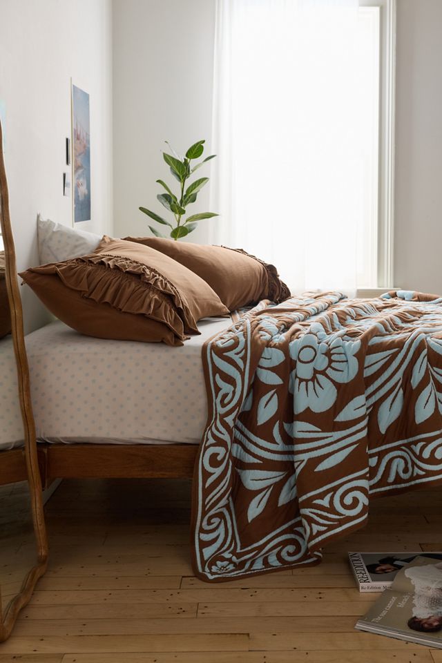 Floral Soft Tee Jersey Quilt #1