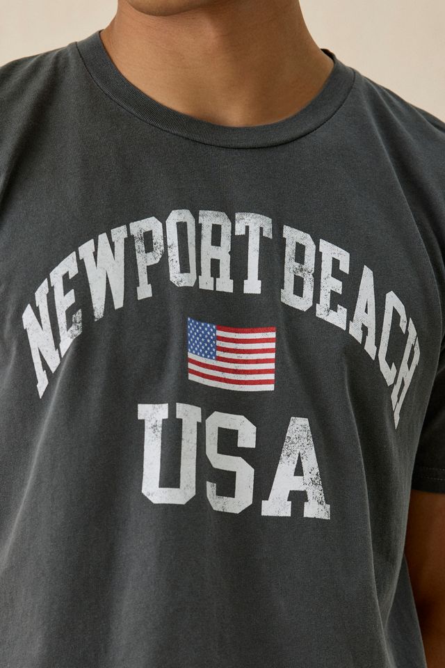 T-shirt graphique Newport Beach USA #3