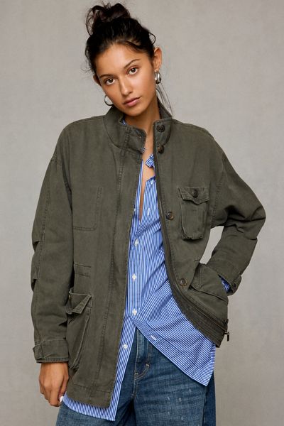 BDG Blaine Cotton Canvas Utility Jacket