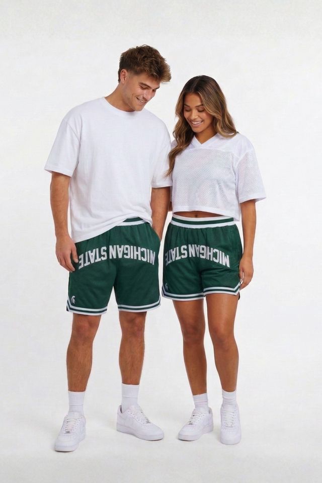 Upside Michigan State Varsity Mesh Shorts #1