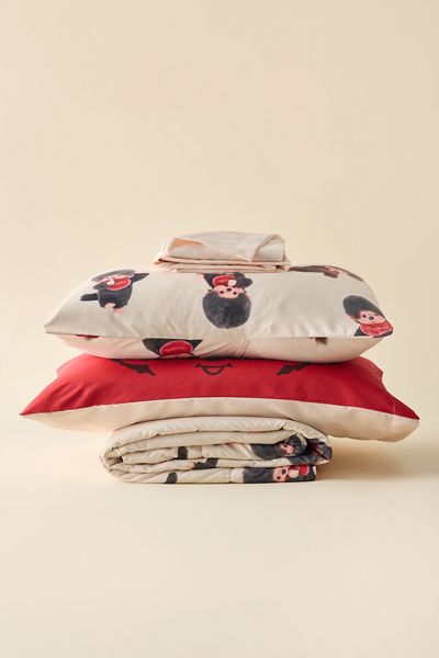 Monchhichi Cute Reversible Bedding Set