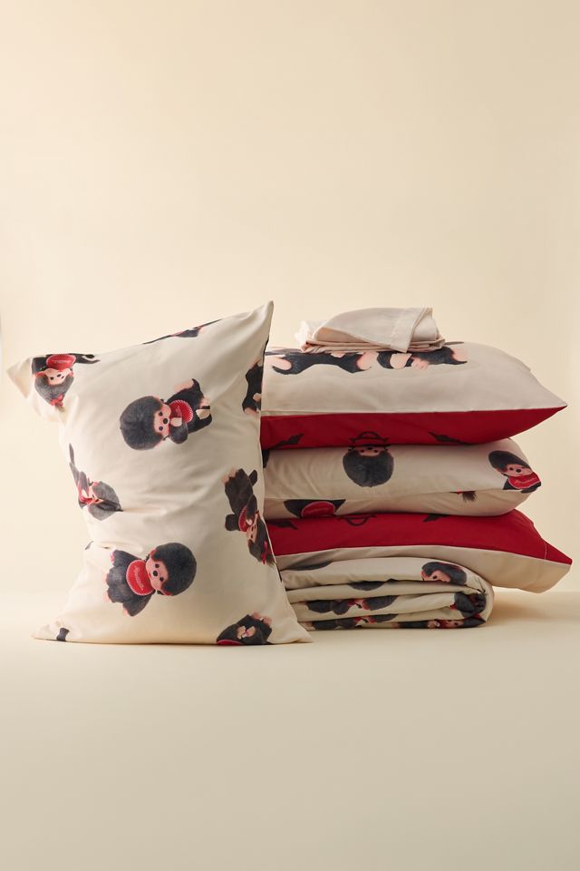 Ensemble de literie réversible mignon Monchhichi #3