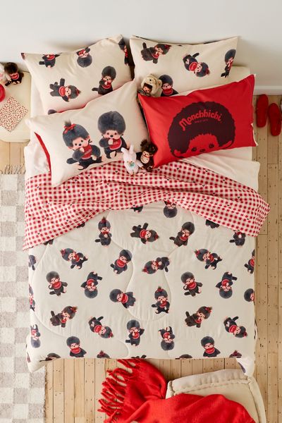 Monchhichi Cute Reversible Bedding Set