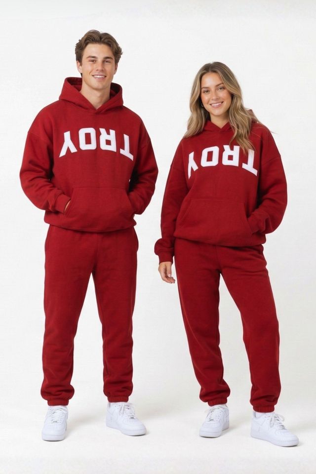 Upside Troy University Trojans Varsity Hoodie #1