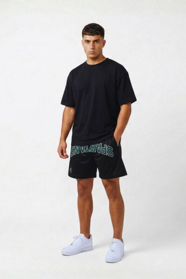 Upside Michigan State Spartans Mesh Shorts #1