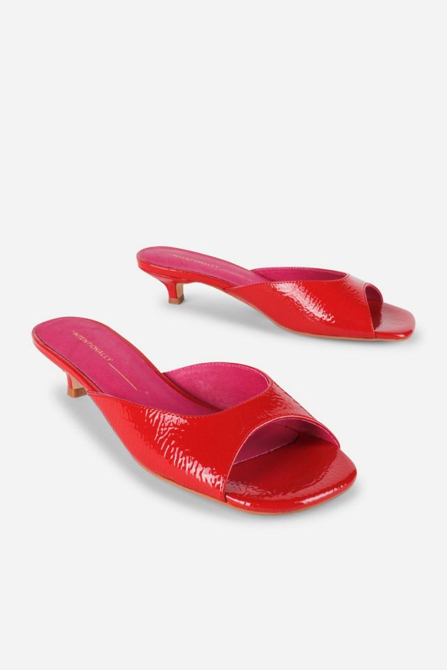 Intentionally Blank Cee Kitten Heel Mule #2