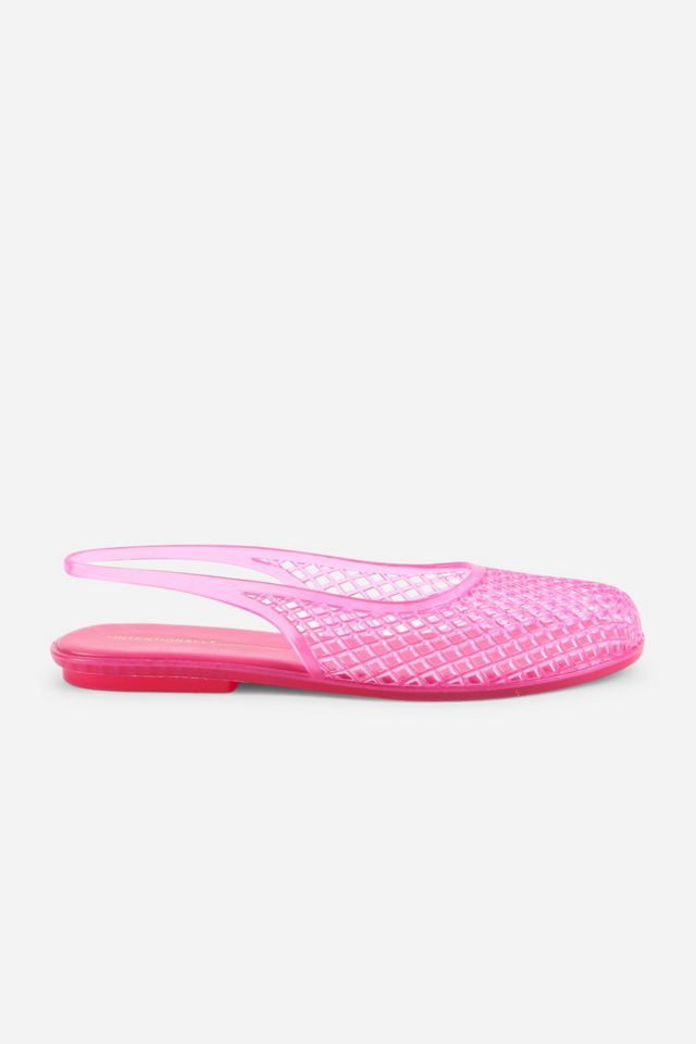 Intentionally Blank Nessa Jelly Slingback Ballet Flat #1