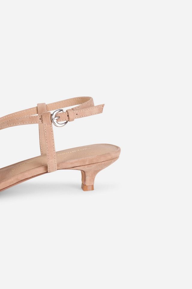 Intentionally Blank Chaperone Fringe Kitten Heel #3