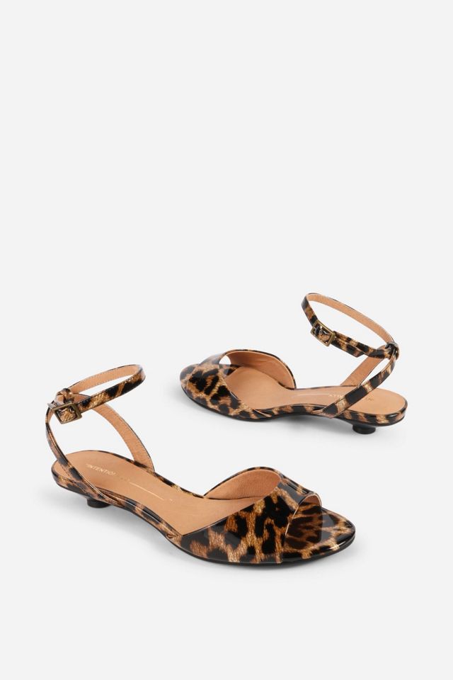 Intentionally Blank Echo Kitten Heel Sandal #1