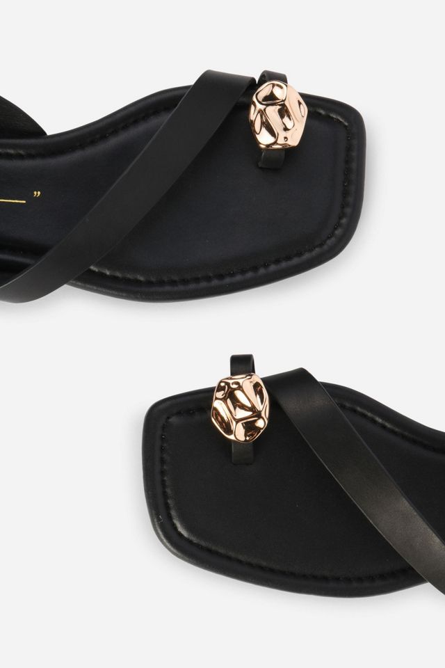 Intentionally Blank Roro Toe Ring Slingback Flat Sandal #2